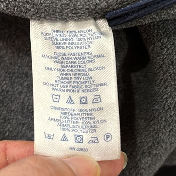 Lands End Men’s Men's Waterproof fleece Insulated Winter Jacket size L (42-44) - Picture 9 of 12